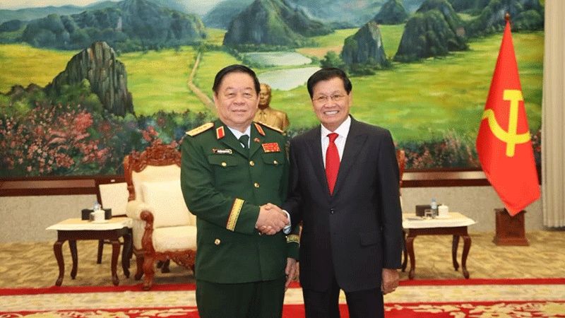 Laos and Vietnam Deepen Military Ties as Top Defence Officials Meet