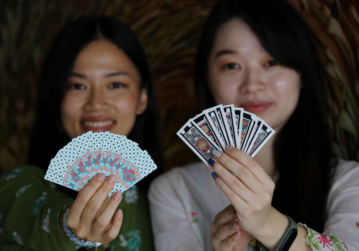 Sisters Breathe New Life Into Cherki: How Two Peranakans Are Reviving a Forgotten Card Game