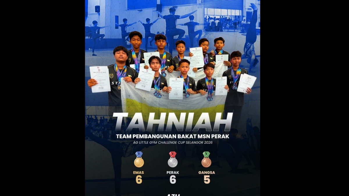 Bagan Datuk Gymnasts Clinch Six Gold Medals at Selangor Challenge Cup
