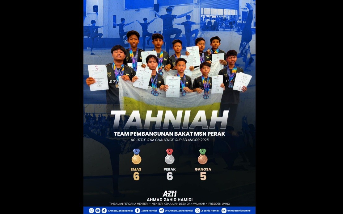 Bagan Datuk Gymnasts Clinch Six Gold Medals at Selangor Challenge Cup