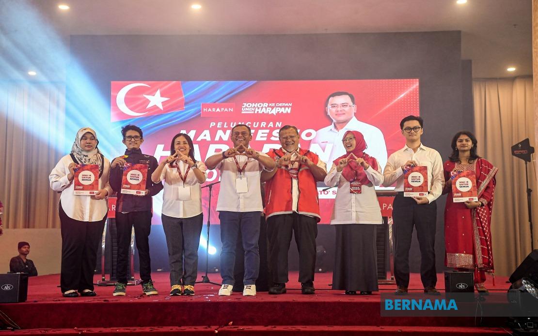 Pakatan Harapan Touts Track Record Ahead of Johor Election