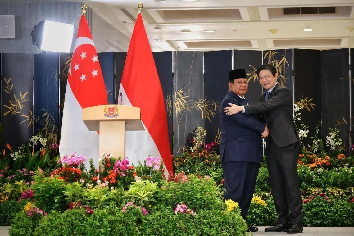 Singapore PM Wong heads to Jakarta for annual leaders' retreat with President Prabowo