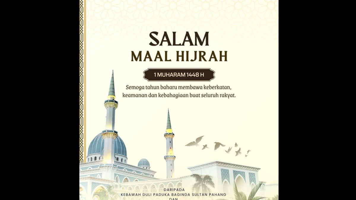 Pahang's Royals and Leadership Extend Maal Hijrah Greetings to State's Muslim Community