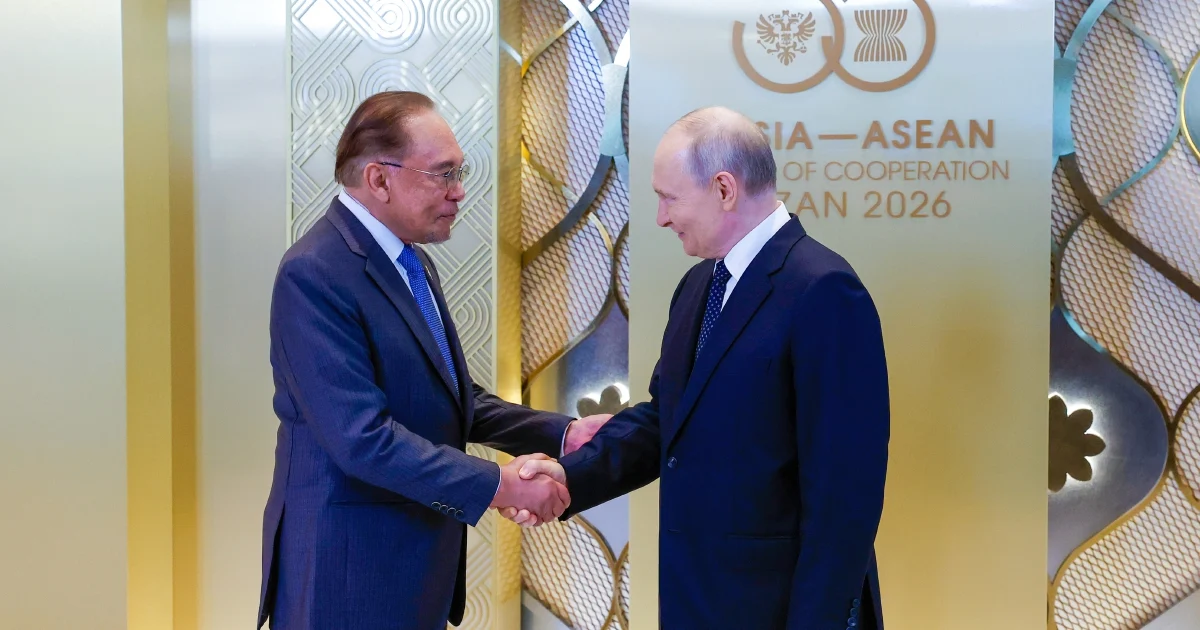 Putin pledges stable energy supply to Malaysia as Anwar deepens Moscow ties