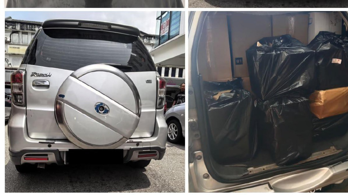 Police Bust Cigarette Smuggling Ring with RM1.66 Million Haul in Klang Valley