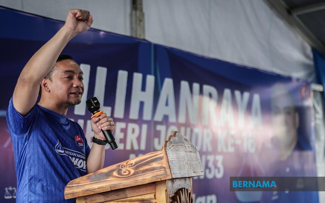 Onn Hafiz Bullish on Endau Momentum as Alwiyah Talib Energises BN Campaign