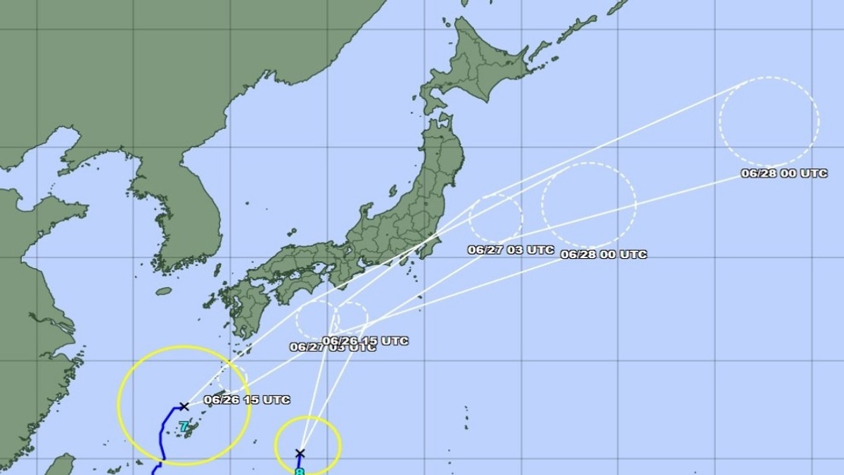 Japan Braces for Twin Typhoon Threat as Torrential Rain Batters Multiple Regions