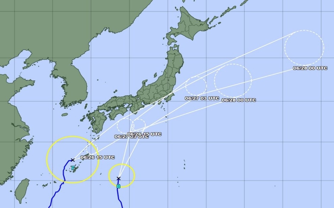 Japan Braces for Twin Typhoon Threat as Torrential Rain Batters Multiple Regions