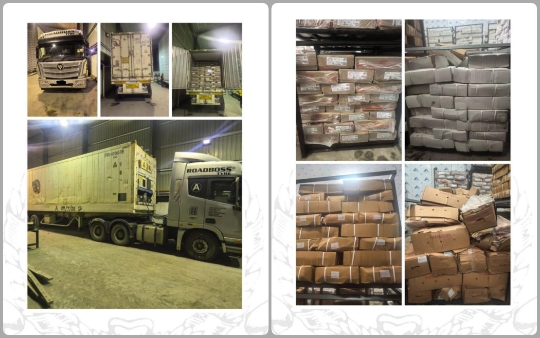 RM6.19 Million in Undocumented Frozen Pork Seized in Miri Operation