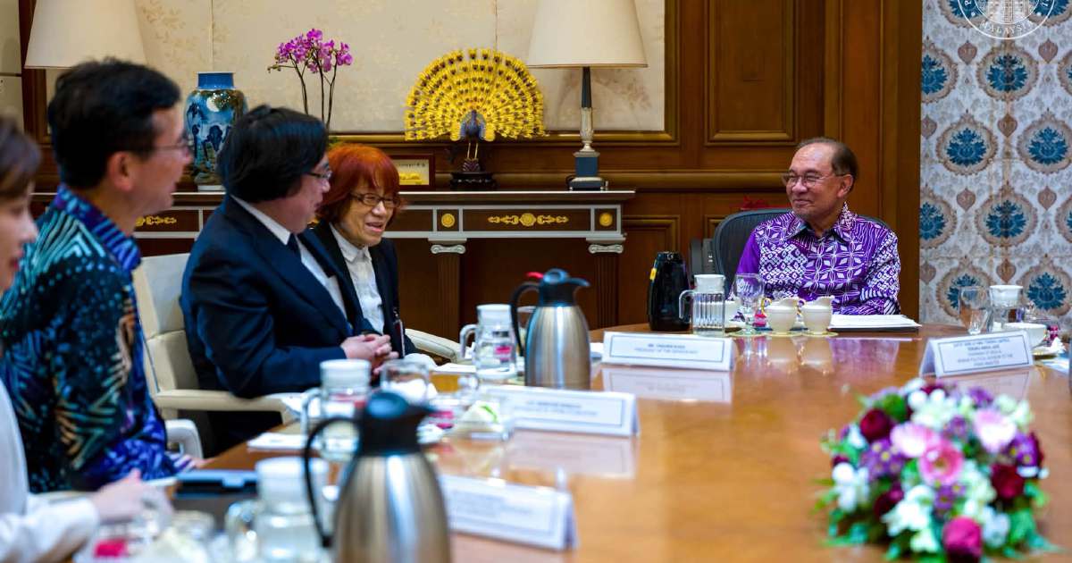 Anwar and Genron NPO Chief Chart Course for Enhanced Malaysia-Japan Partnership