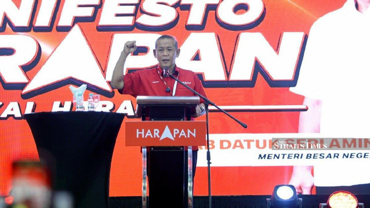 Negri Sembilan Polls: Aminuddin Accuses BN of Plagiarising PH Manifesto