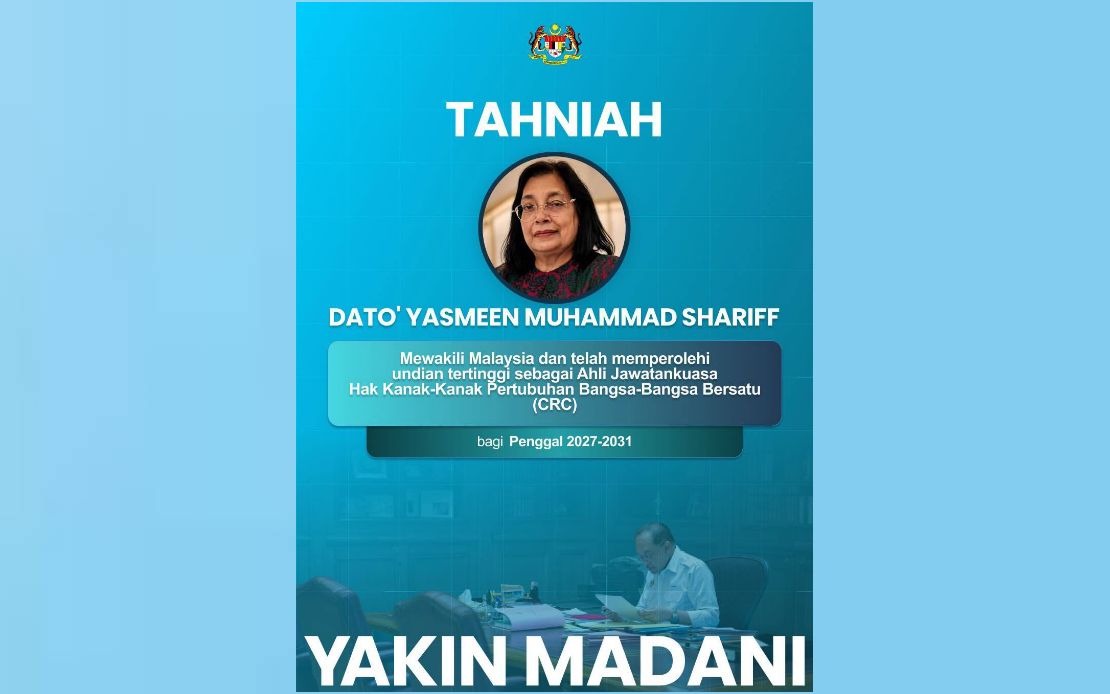 Anwar Hails Yasmeen's UN Child Rights Committee Election