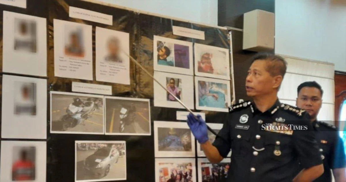 Six men arrested after parang attack injures two at Jelutong temple