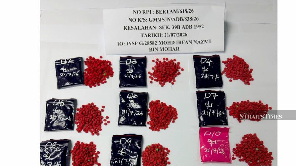 Two Myanmar Nationals Nabbed with 6,000 Yaba Pills in Kelantan Drug Bust