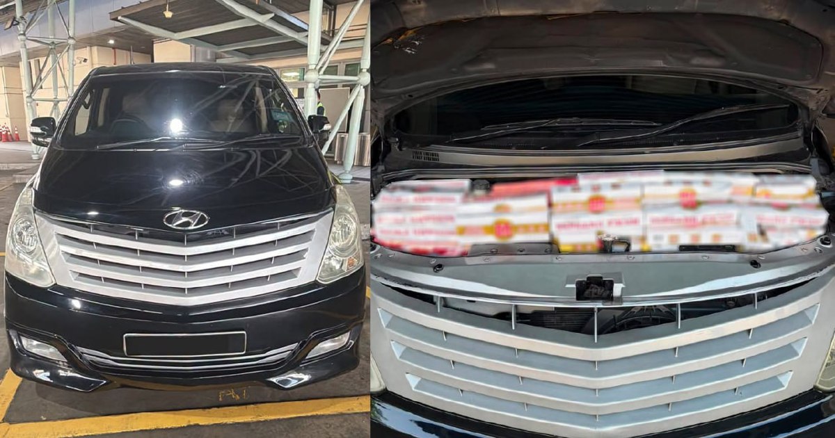 Malaysian man detained in Singapore with over 600 cartons of smuggled cigarettes
