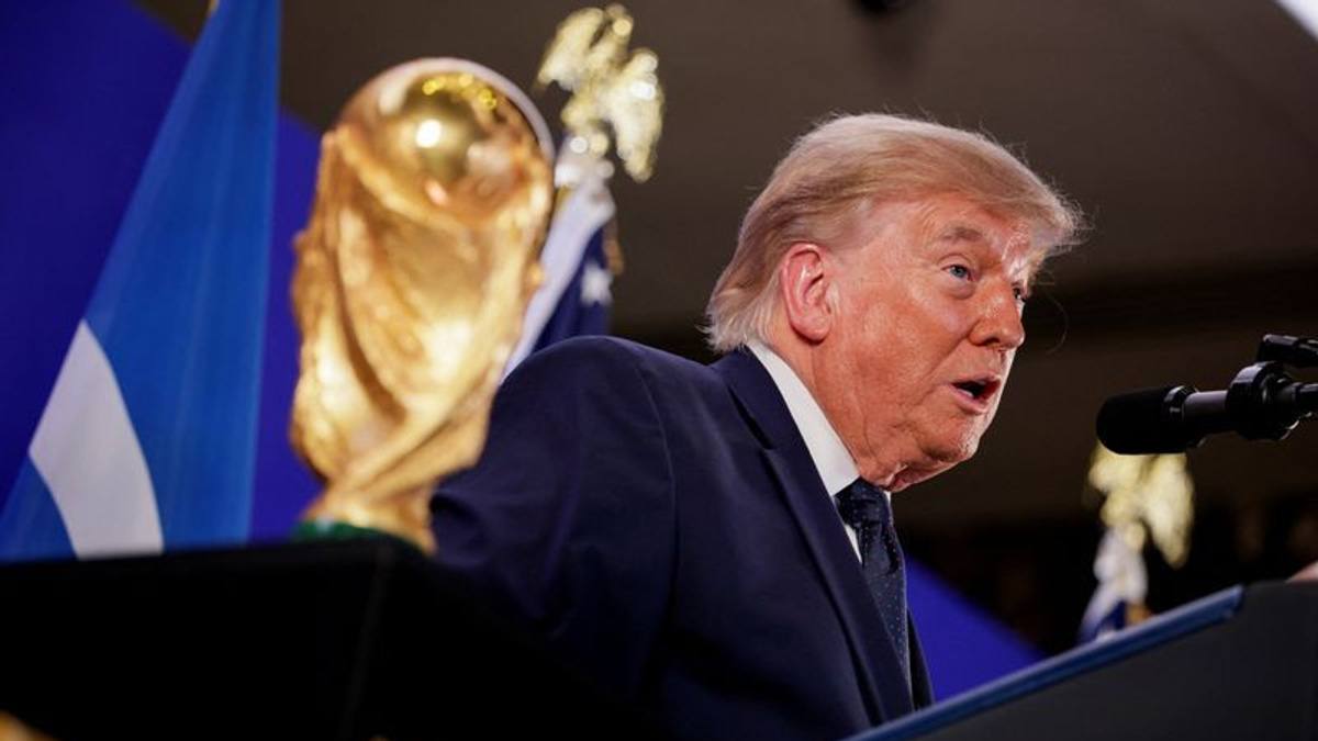 Trump set for starring role at World Cup final after red-card storm