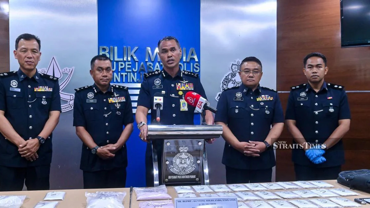Pahang's Operation Hawk nets 333 arrests in three-day drug crackdown