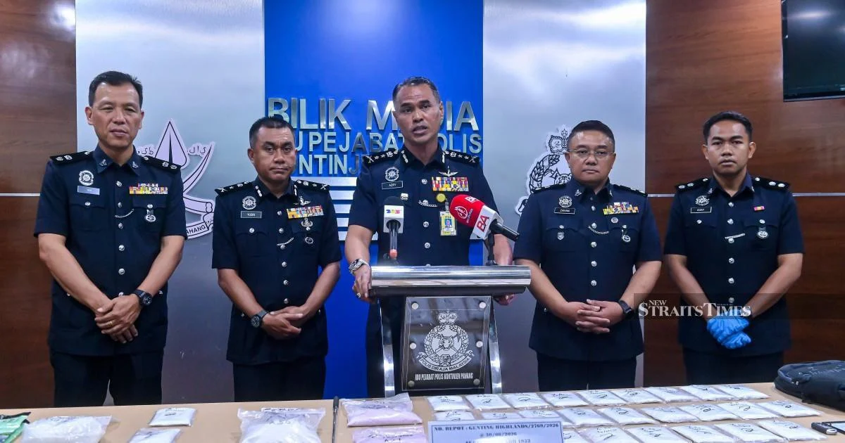 Pahang's Operation Hawk nets 333 arrests in three-day drug crackdown