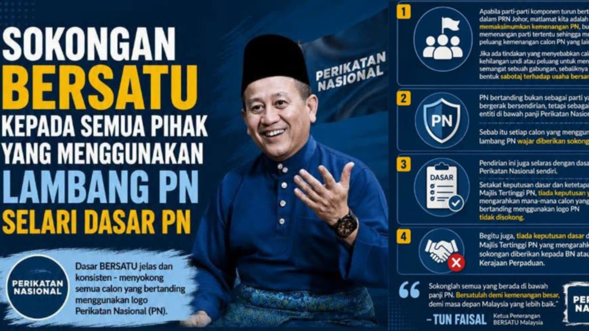 Bersatu accuses disloyal members of sabotaging party and allies in Johor election