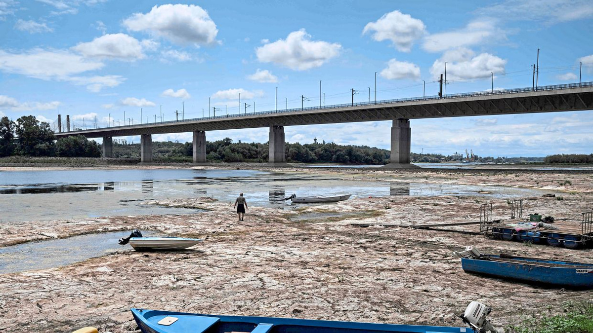 Danube hits record lows as drought grips Central Europe, threatening power and transport