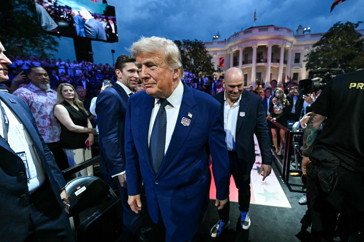 Trump Celebrates 80th Birthday with Unprecedented White House UFC Event