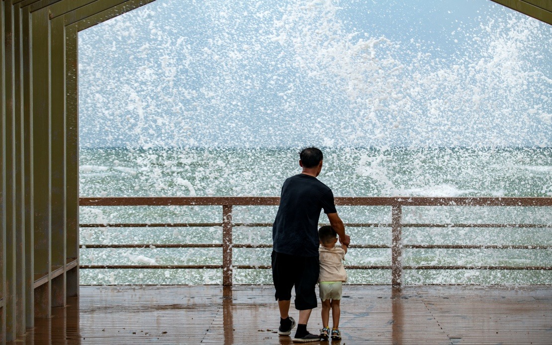 Typhoon Maysak Batters China's Hainan Island, Shutting Down Transport Networks