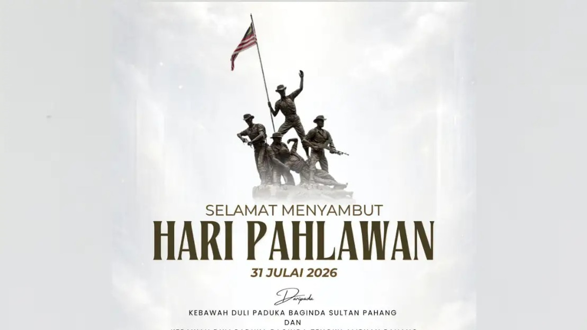 Pahang Royalty Honour Security Forces on Warriors Day