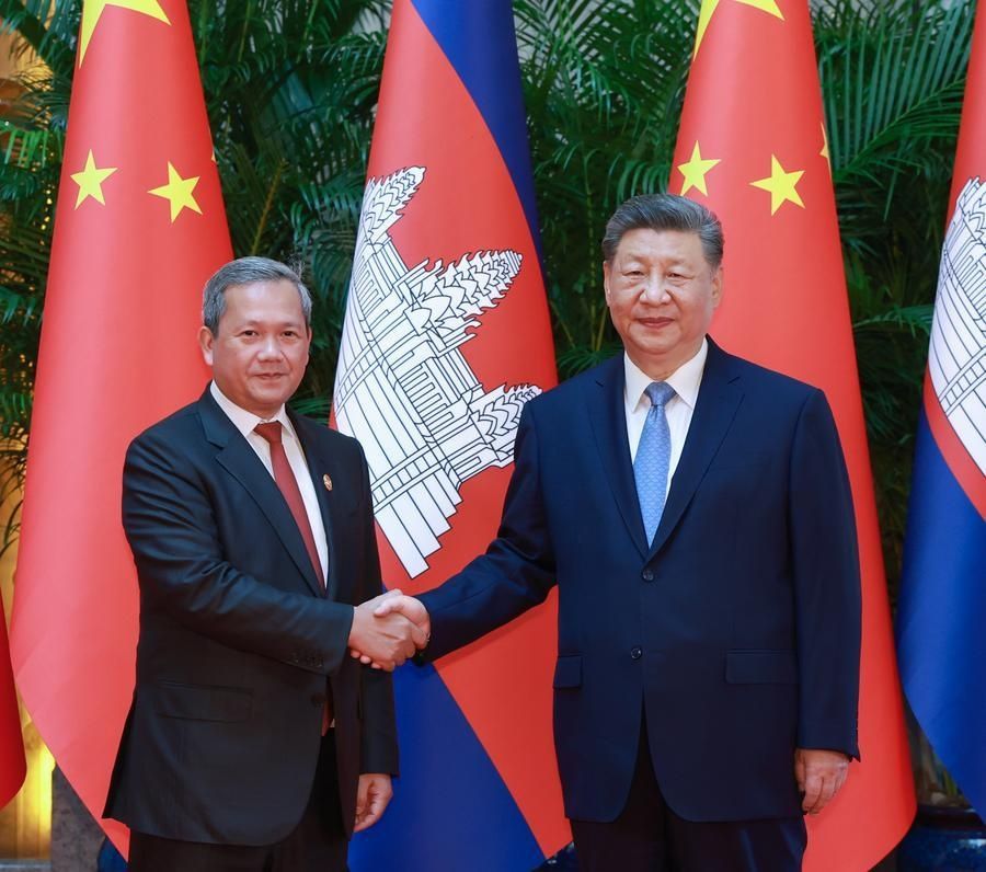 Xi and Hun Manet reaffirm China-Cambodia 'ironclad' ties amid regional cooperation drive