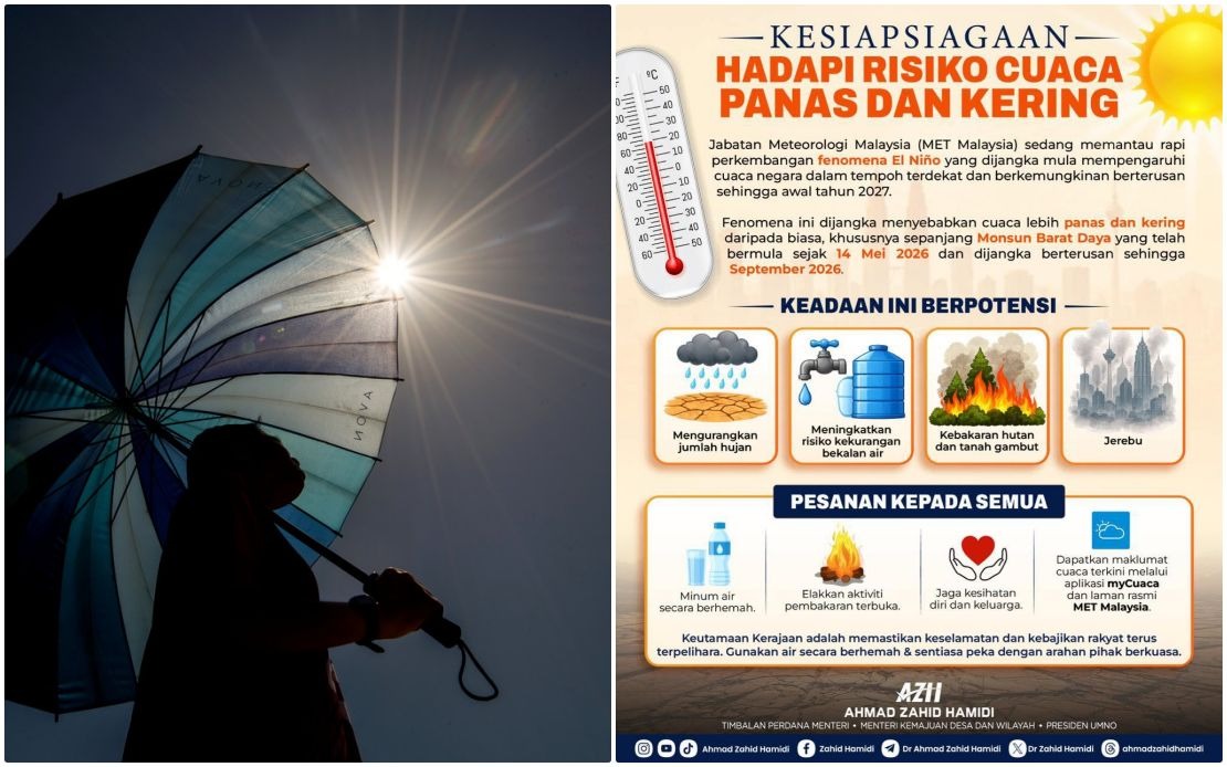 Malaysia Braces for Extended Hot, Dry Spell as El Niño Intensifies Through 2027