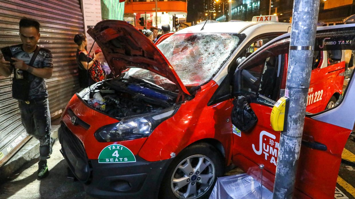 Hong Kong Woman Seeks HK$8.4m Damages After Taxi Struck Her During 2019 Protest