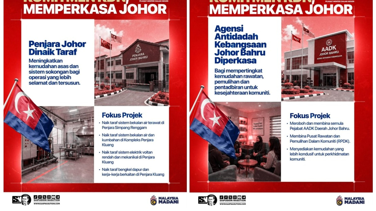 Home Ministry Charts Major Infrastructure Push in Johor Ahead of State Election