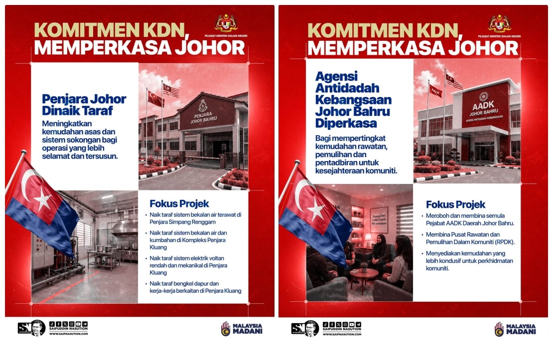 Home Ministry Charts Major Infrastructure Push in Johor Ahead of State Election
