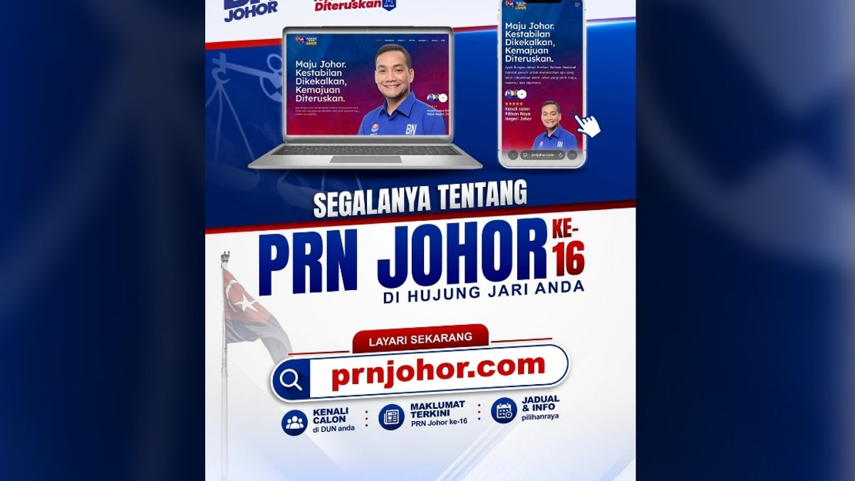 Voters Urged to Use Official Portal for Authentic BN Candidate Information in Johor Election