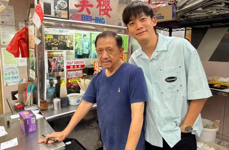 Actor Noah Yap defends hawker visit after limelight accusations