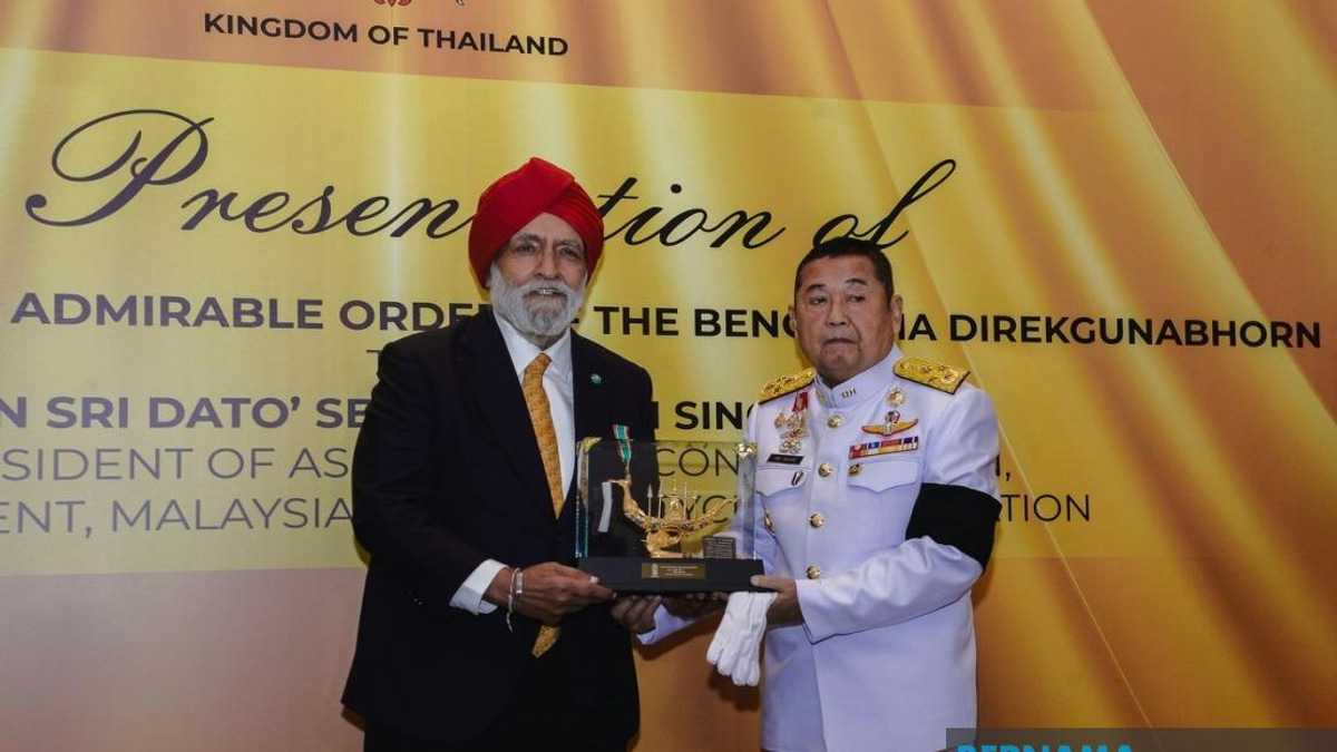 Former Cycling Chief Darshan Singh Honoured With Thai Royal Decoration