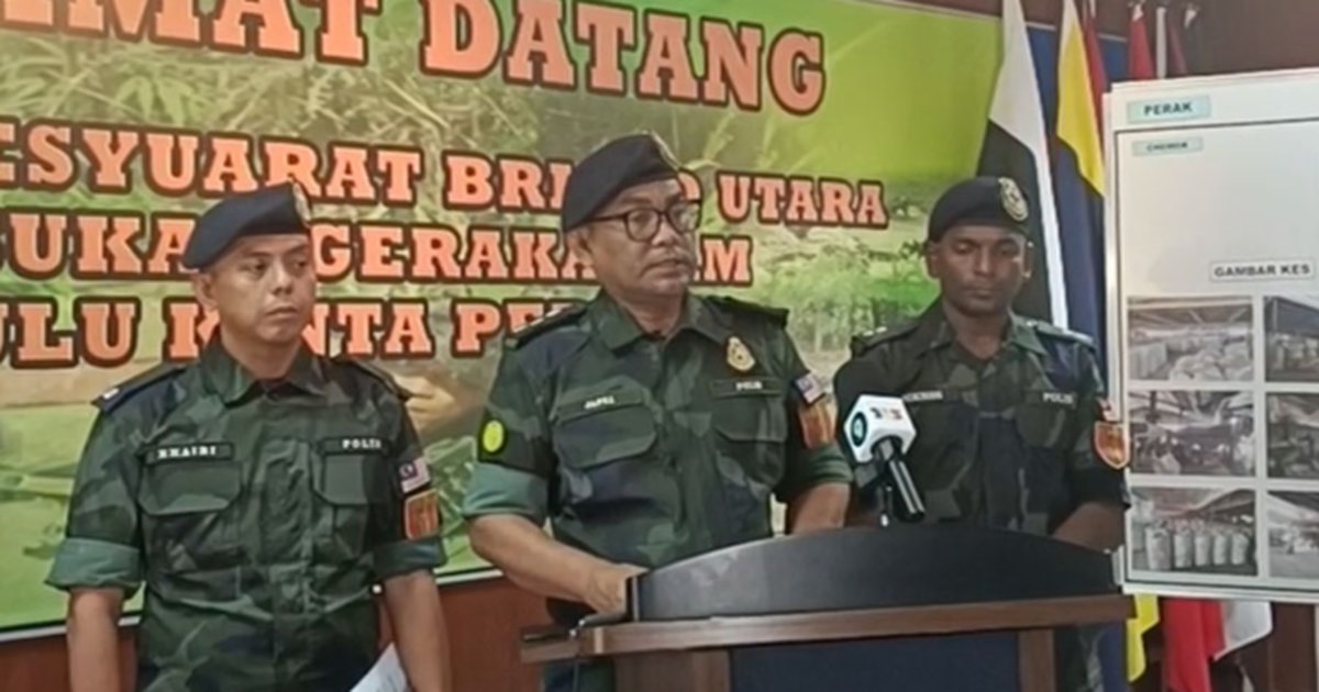 Authorities nab 30 suspects, recover RM31.7 million in illegal mining equipment across Perak and Kedah