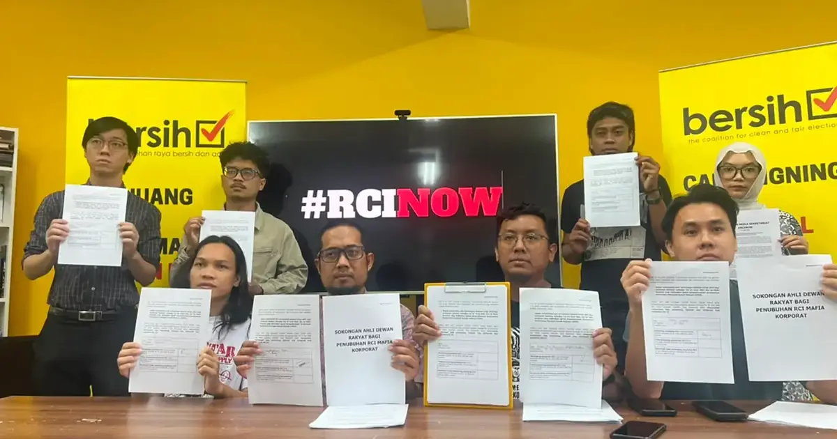 34 MPs Support Royal Commission of Inquiry into Alleged Corporate Mafia Networks, Says Bersih