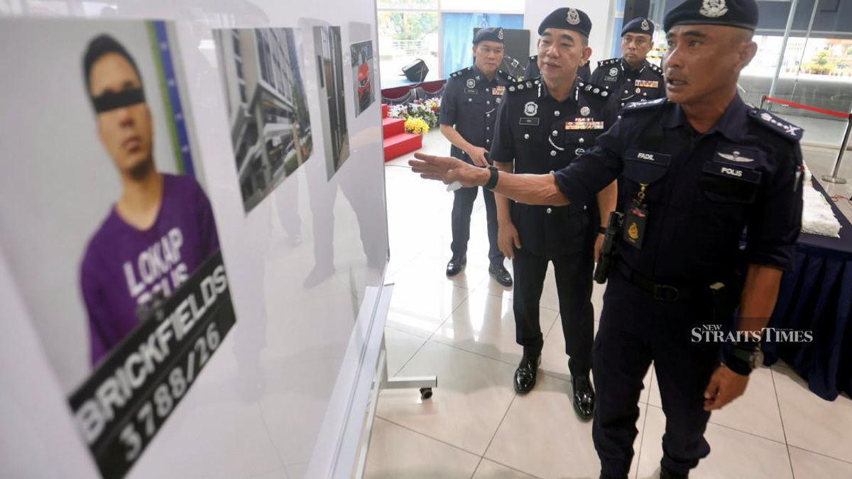 RM8.3 Million Drug Cache Discovered in Brickfields: Police Arrest Foreign Suspect