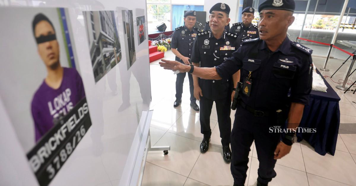 RM8.3 Million Drug Cache Discovered in Brickfields: Police Arrest Foreign Suspect