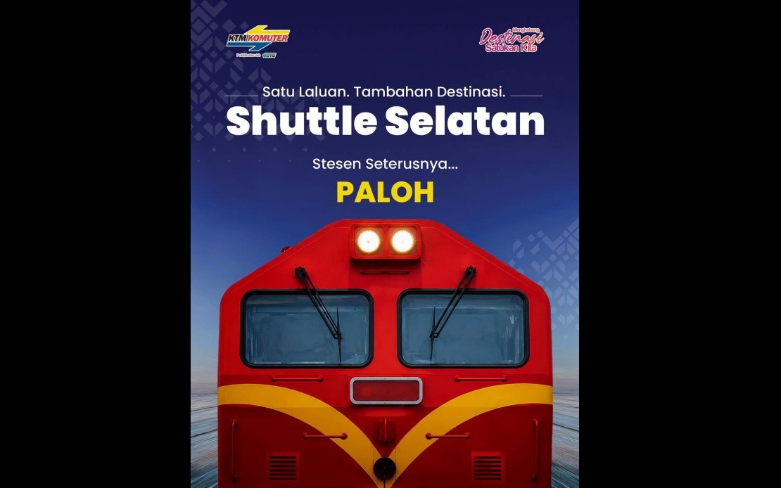 KTMB Launches Extended Southern Shuttle Service to Paloh from August 8