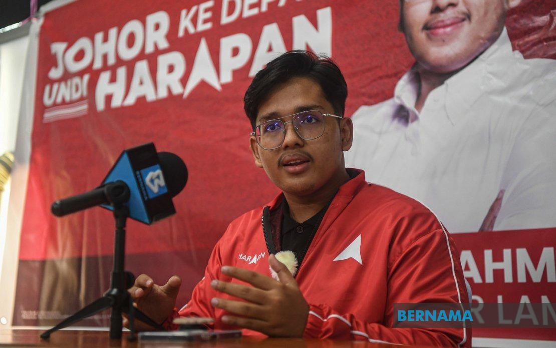 Danish Hossman Pitches Investment and Jobs Push to Johor Lama Voters