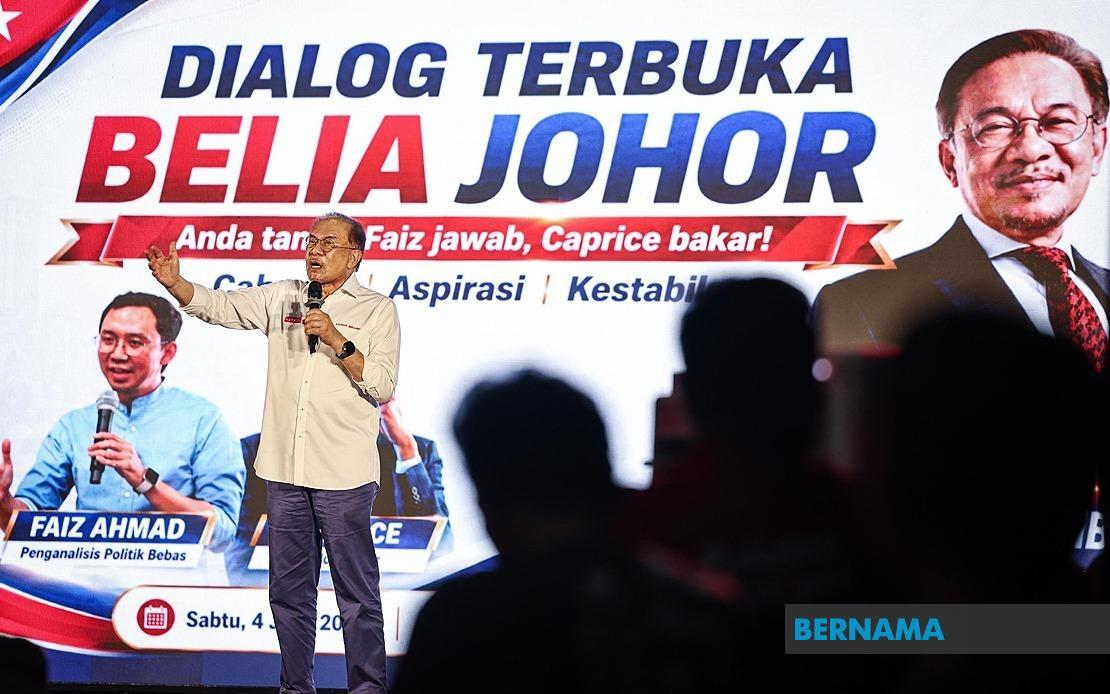 Johor's Development Must Serve Rural and Urban Poor Equally, Says Anwar