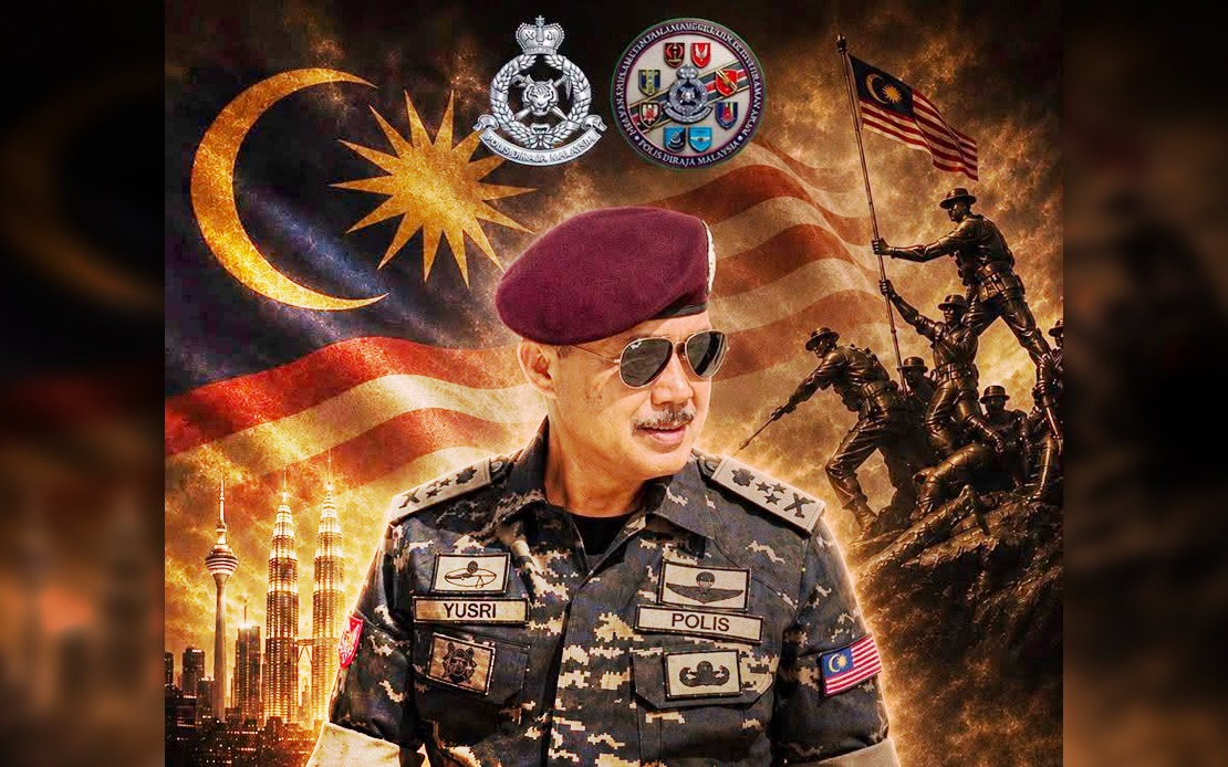 Police Chief Trades Motorcycle for Horseback at Malaysia's National Day Parade