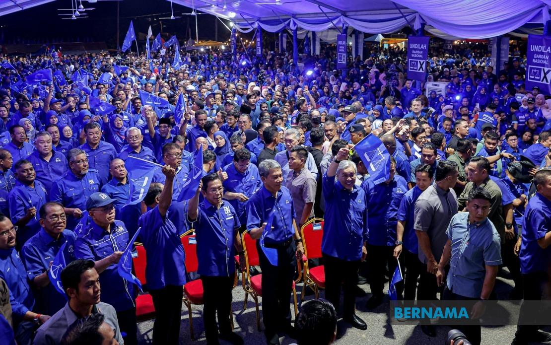 Johor's Landslide Should Propel BN to Victory in Negeri Sembilan, Says Zahid