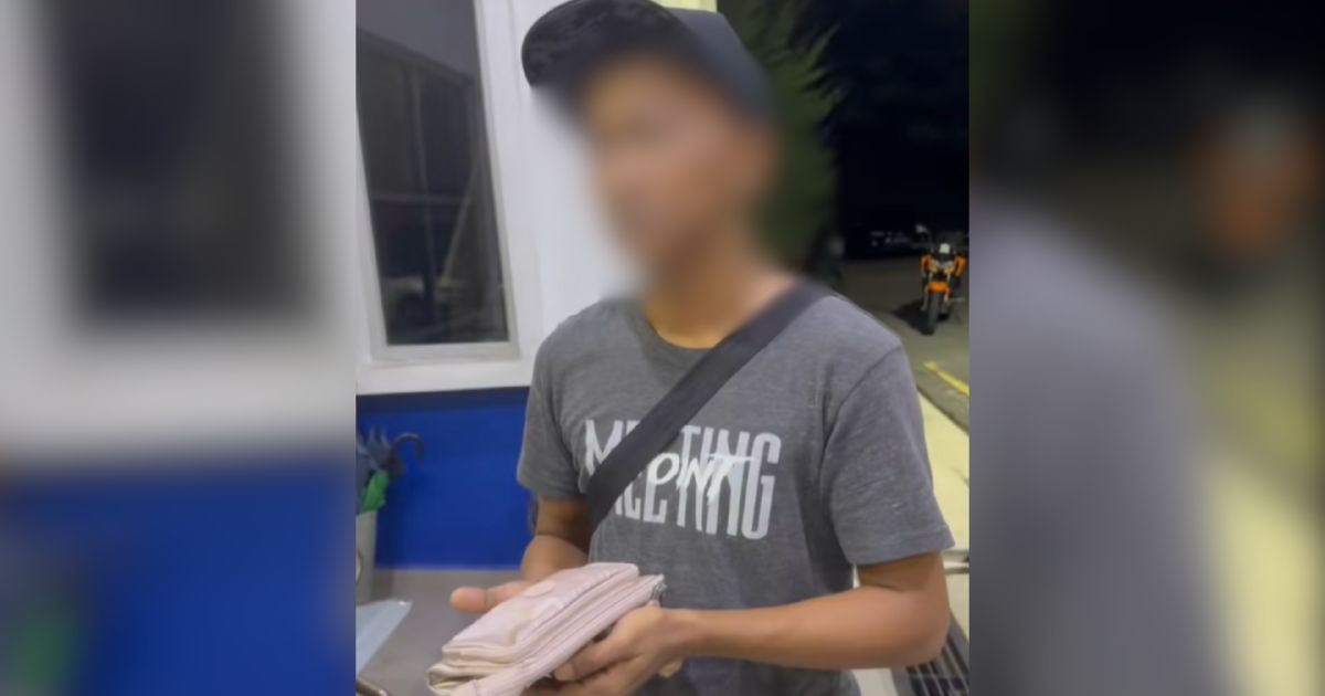 Delivery Rider Arrested After Finding Wallet With RM10,000 at Semenyih Supermarket