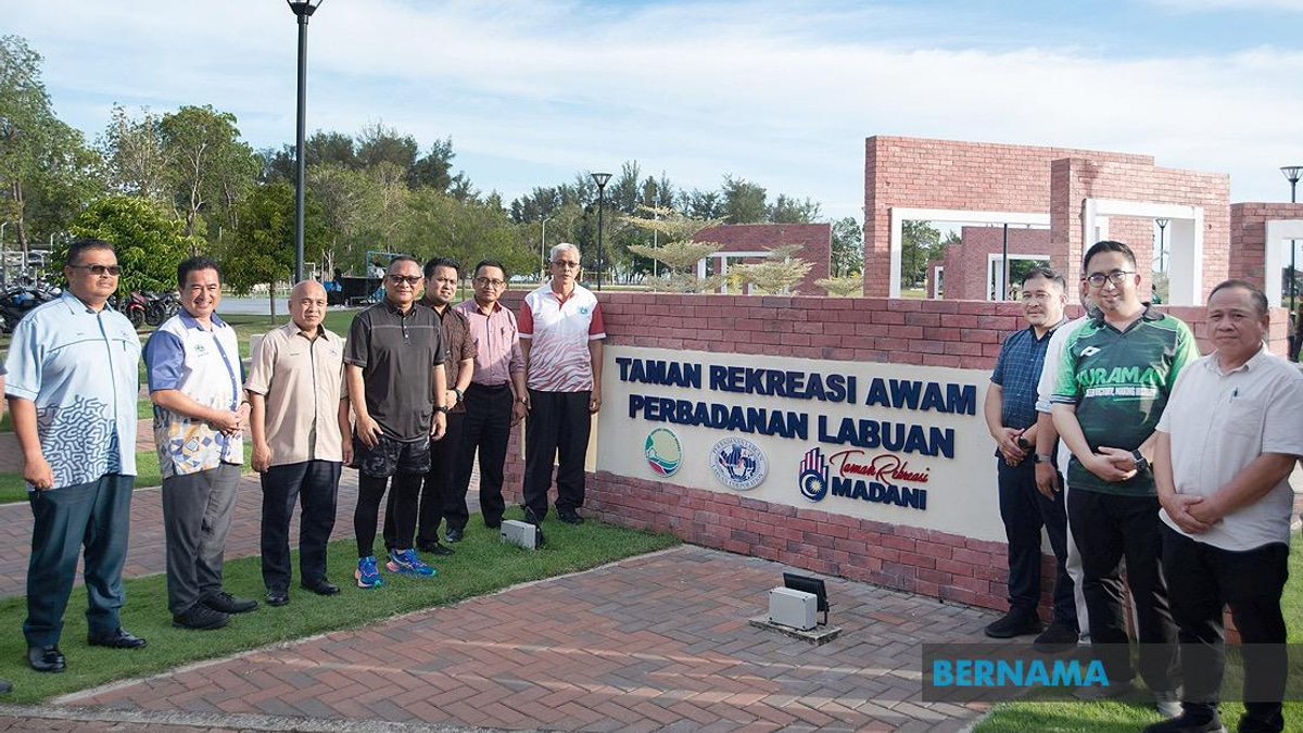 Labuan Opens Upgraded Public Recreation Park in Downtown Tanjung Purun