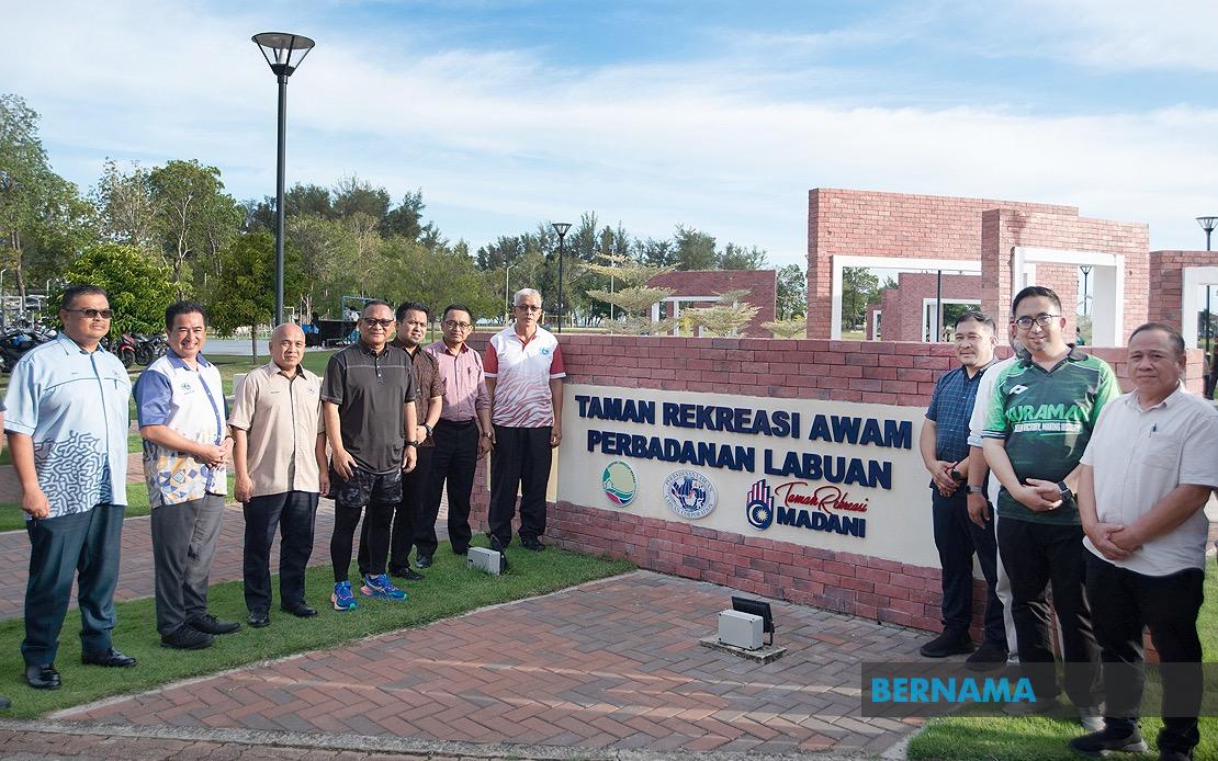 Labuan Opens Upgraded Public Recreation Park in Downtown Tanjung Purun