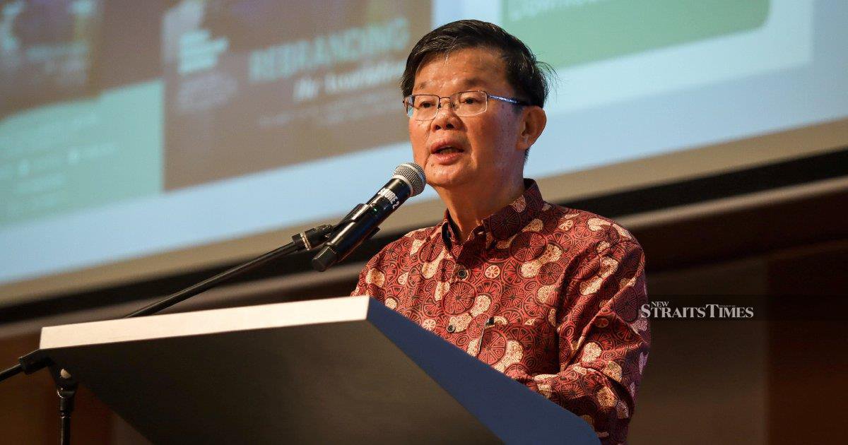 DAP's Commitment to Stability Underscores Drive for Substantive Reforms, Says Penang Chief Minister