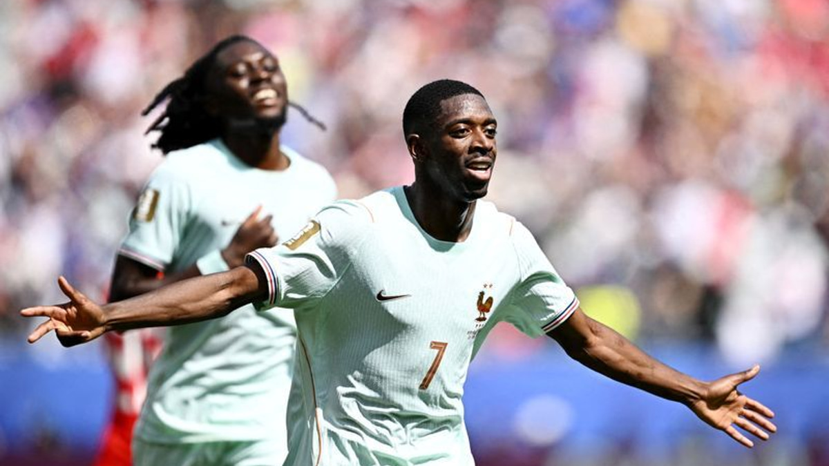 Dembele's hat-trick blitz delivers France emphatic 4-1 victory over weakened Norway