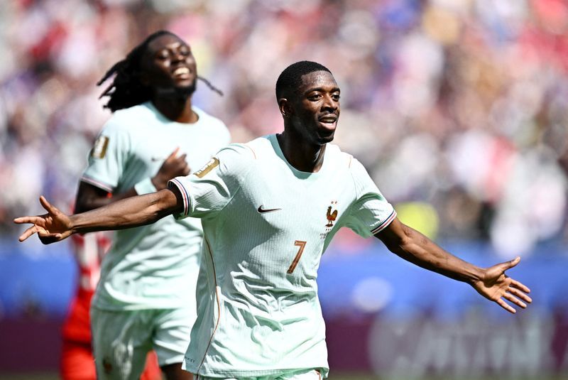 Dembele's hat-trick blitz delivers France emphatic 4-1 victory over weakened Norway